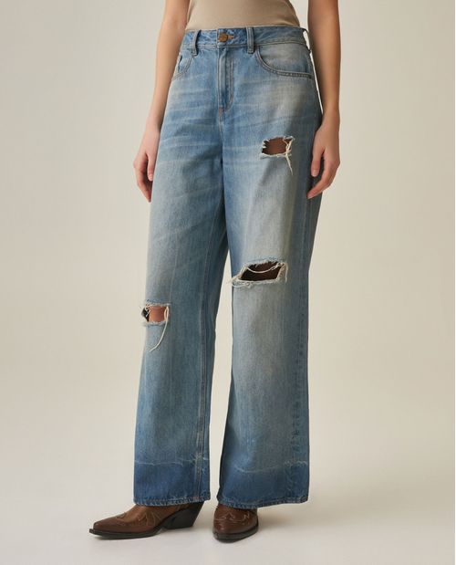 Jean Heritage Wide Leg para Mujer