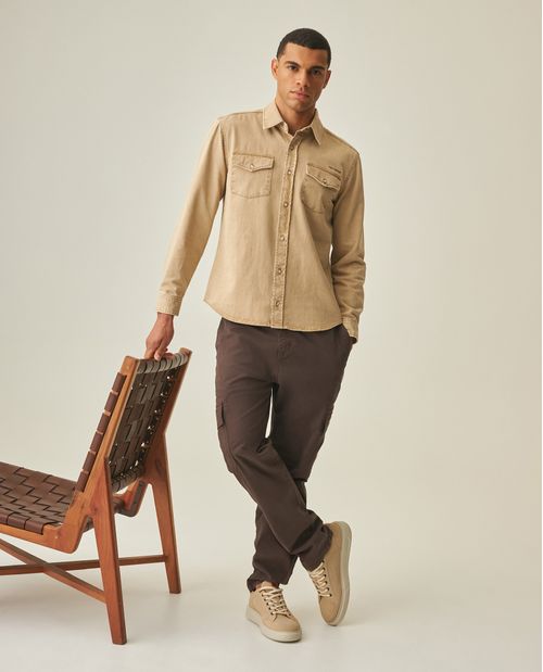 Camisa Regular Fit de Hombre