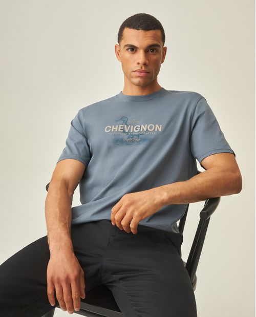 Camiseta Gráfica Slim para Hombre