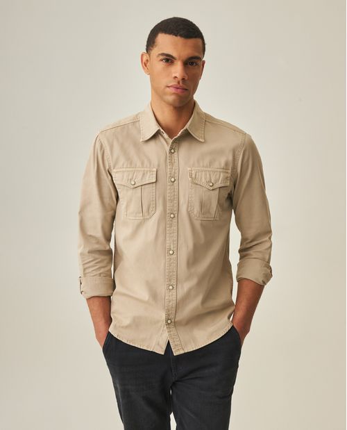 Camisa Slim Fit de Hombre