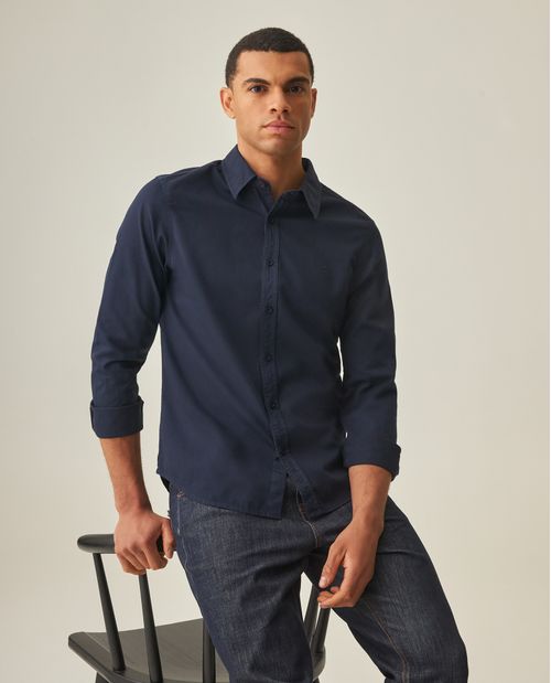Camisa Slim Fit de Hombre