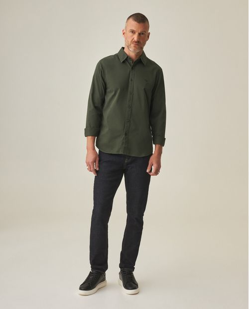 Camisa Slim Fit de Hombre