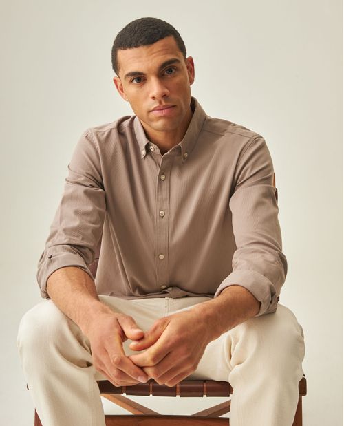 Camisa Slim Fit de Hombre