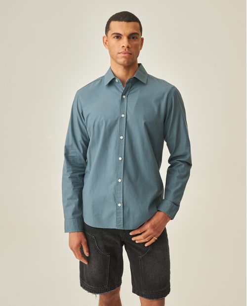 Camisa Slim Fit de Hombre