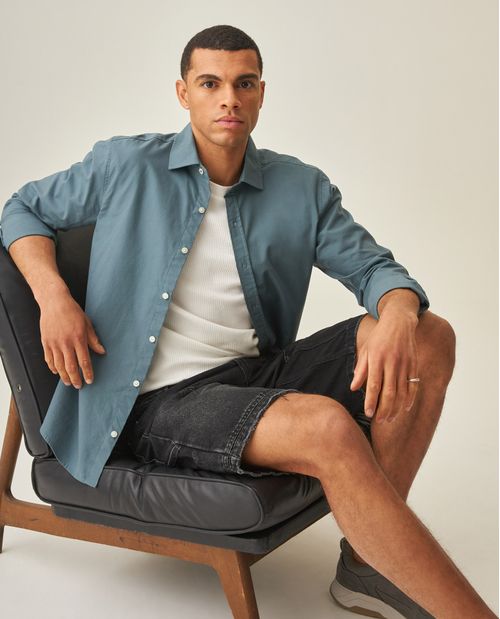 Camisa Slim Fit de Hombre