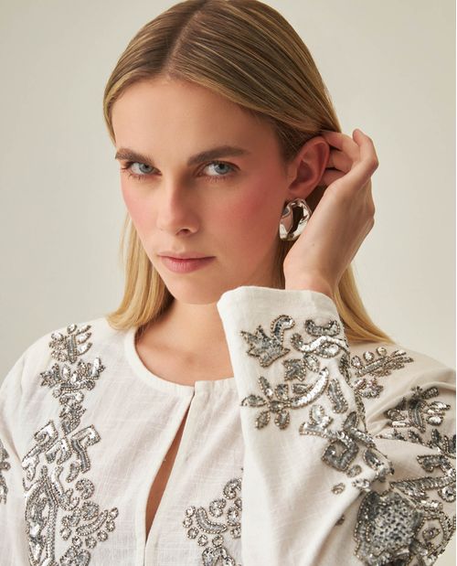 Chaqueta Bordada para Mujer