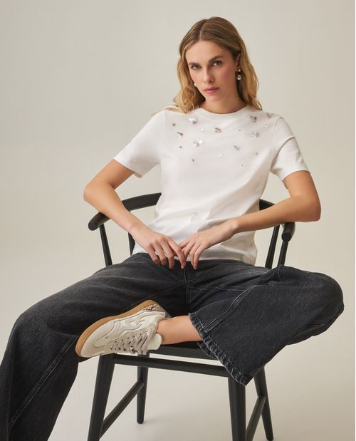 Camiseta Lentejuelas para Mujer