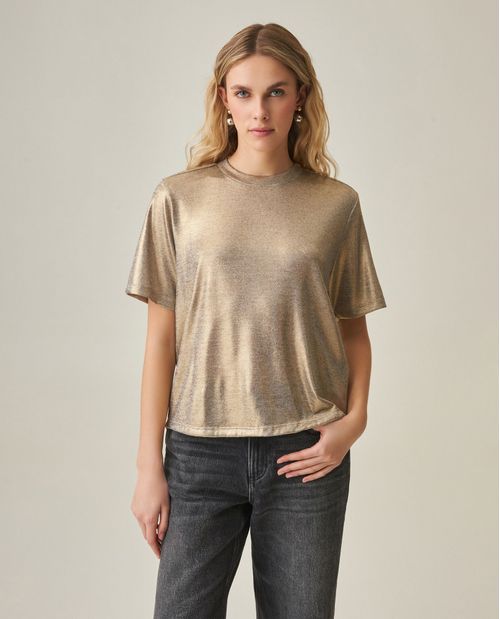 Camiseta Foil para Mujer