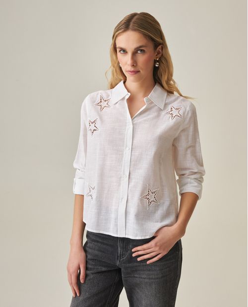 Camisa Regular Fit para Mujer