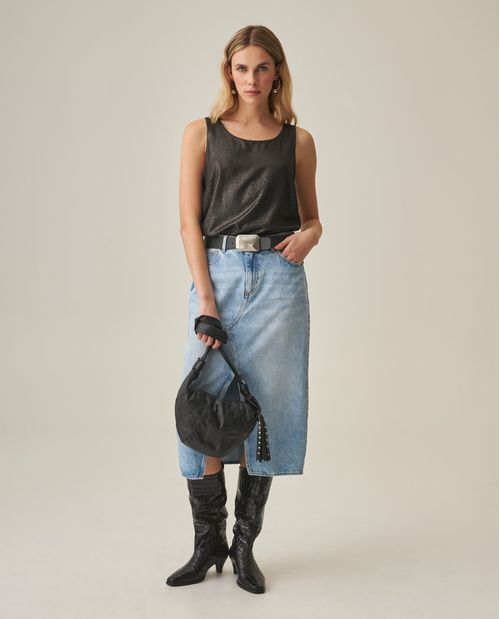 Blusa Straight Fit para Mujer