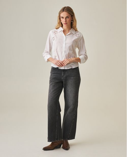 Camisa Regular Fit para Mujer