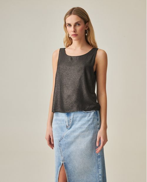 Blusa Straight Fit para Mujer
