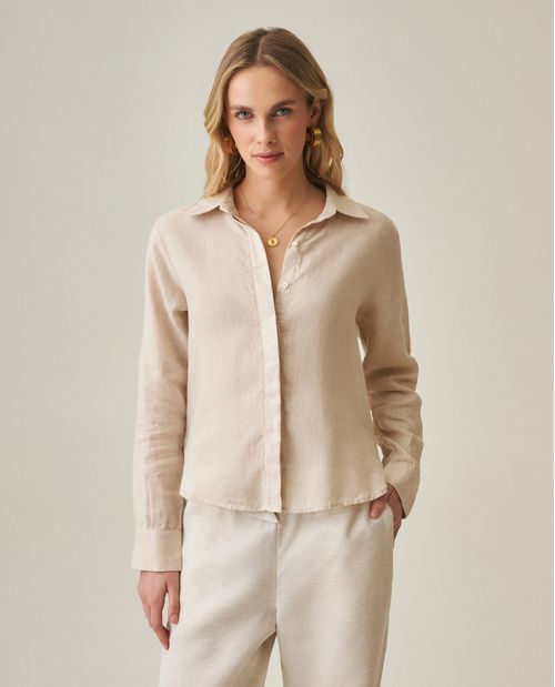 Camisa de Lino para Mujer