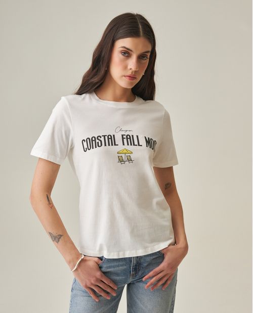 Camiseta Gráfica para Mujer