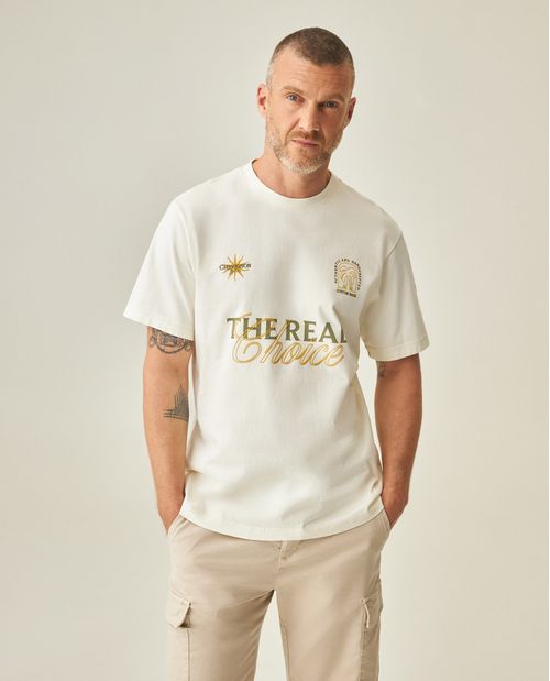 Camiseta Gráfica Regular para Hombre