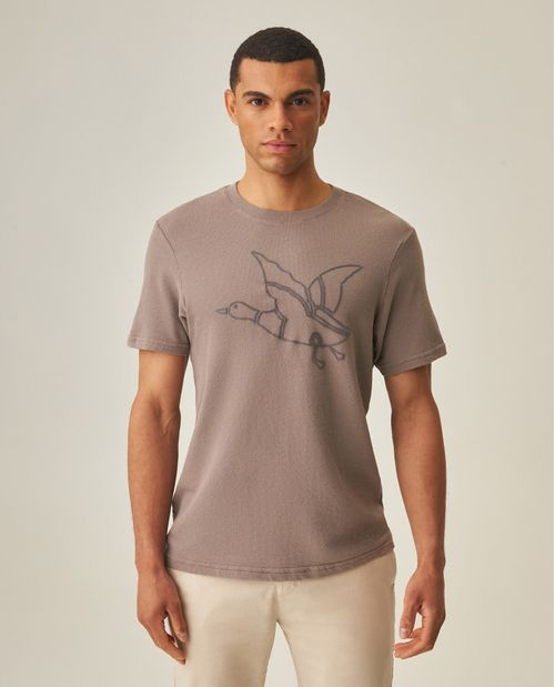 Camiseta Gráfica Slim para Hombre