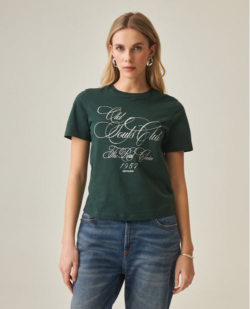 Camiseta Gráfica para Mujer