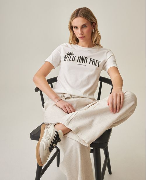 Camiseta Gráfica para Mujer
