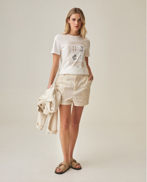 Camiseta Gráfica para Mujer