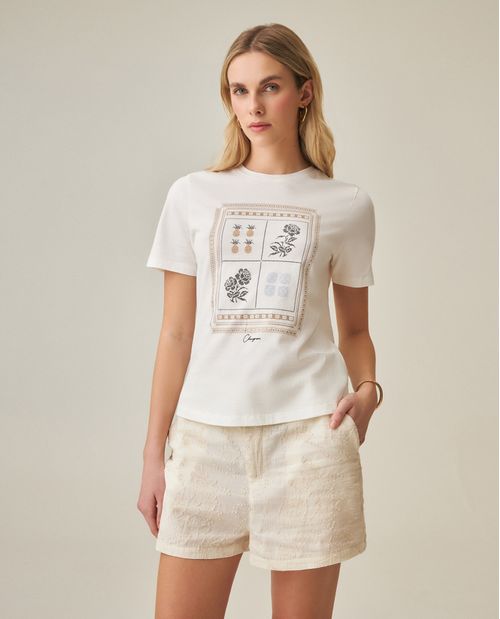 Camiseta Gráfica para Mujer