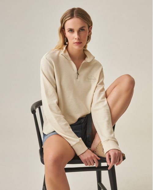 Polo Manga Larga para Mujer