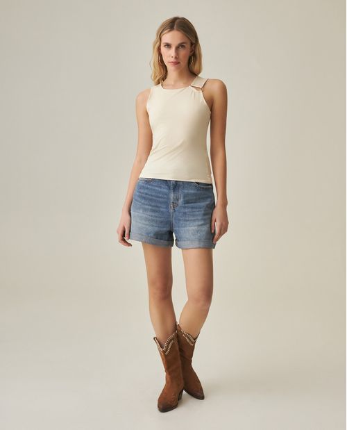 Top con Textura para Mujer