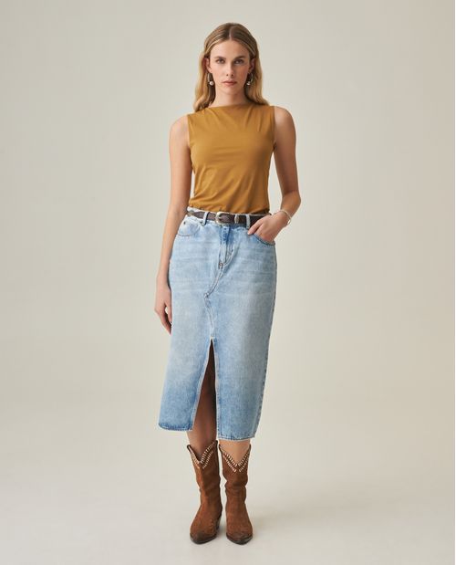 Top Slim Fit para Mujer