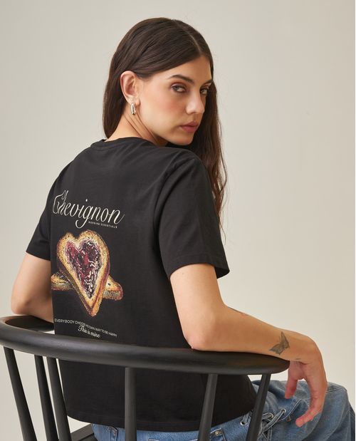 Camiseta Estampada para Mujer
