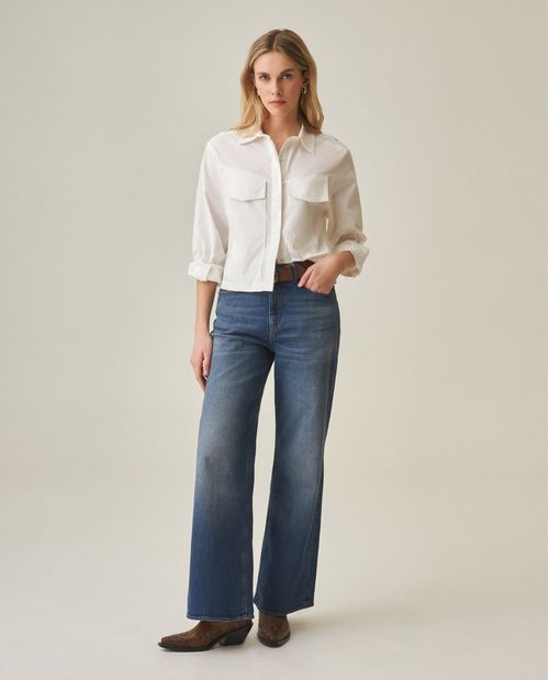 Camisa de Popelina para Mujer