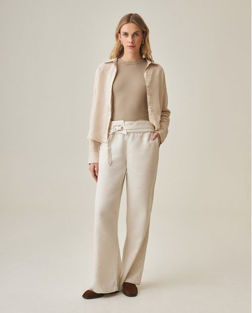 Pantalón de Lino para Mujer