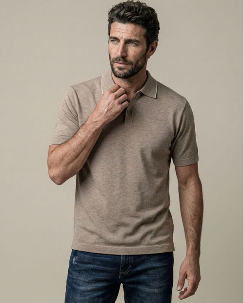 Polo Tejida para Hombre