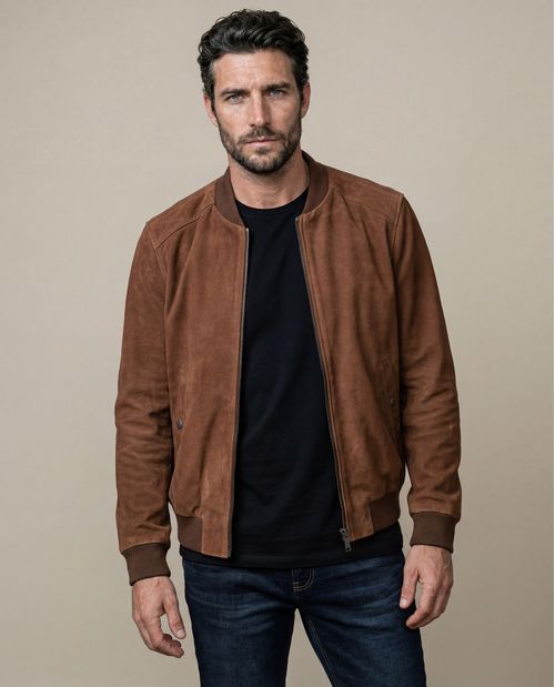 Chaqueta de Cuero para Hombre