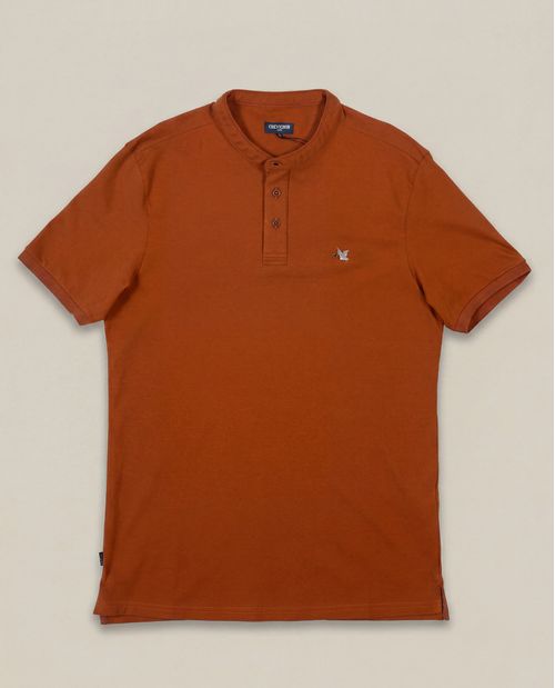 Camiseta Polo Slim Fit Cuello Nerú para Hombre