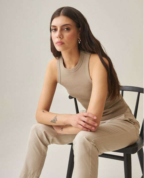 Camiseta Bordada para Mujer