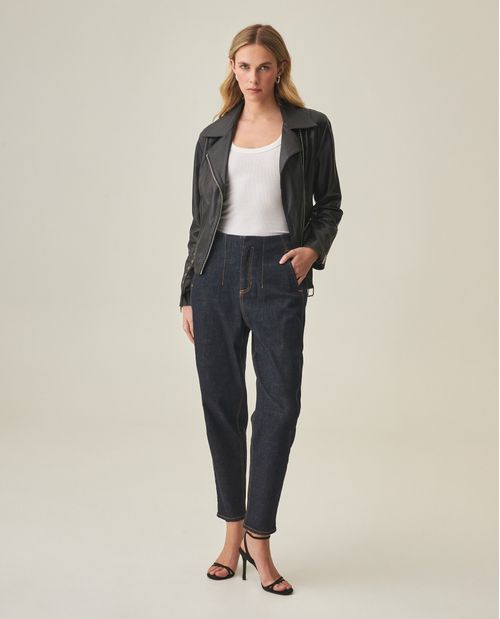 Jean Barrel Fit para Mujer