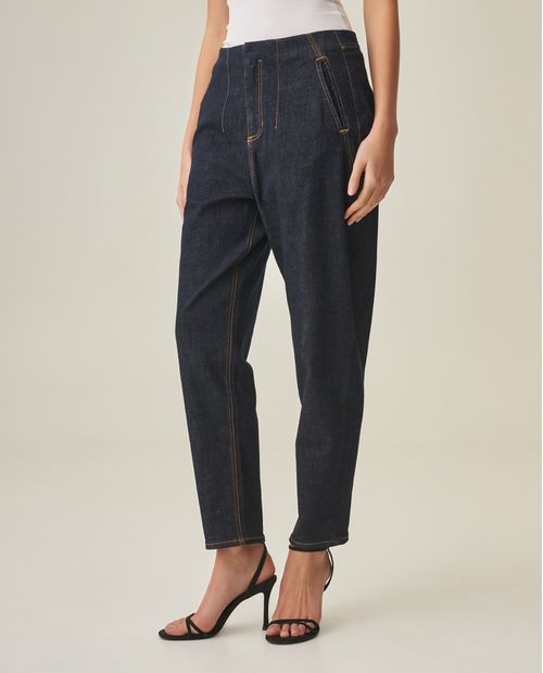 Jean Barrel Fit para Mujer