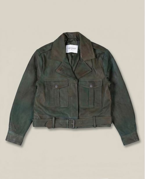 Chaqueta de Cuero para Mujer