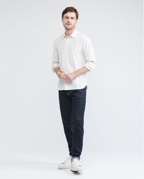 Camisa de Hombre en Miniprint