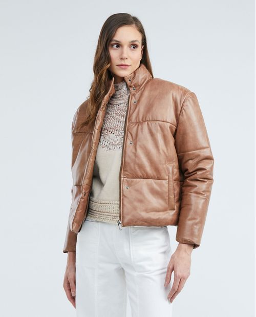 Women's Jacket: Leather Luxe