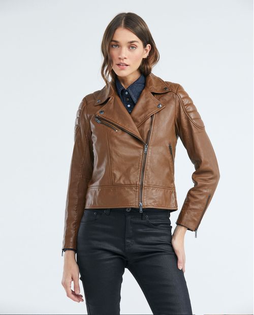 Women's Jacket: Timeless Leather Elegance