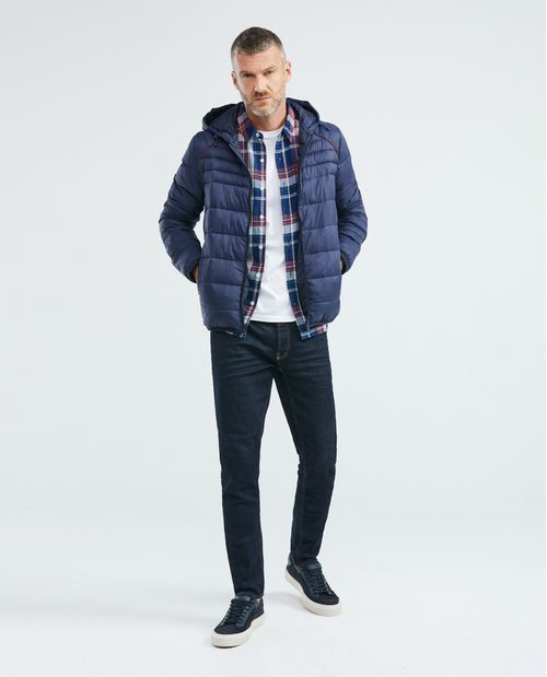 Chaqueta de Hombre, Acolchada con Capucha - TOGS