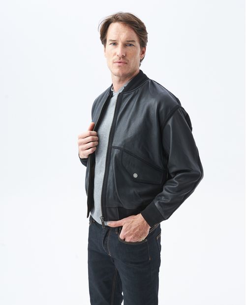 Chaqueta de Cuero para Hombre
