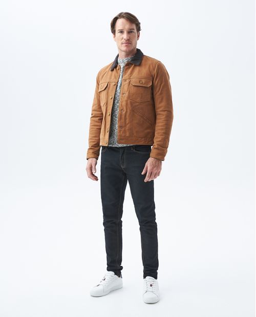 Chaqueta de Cuero para Hombre