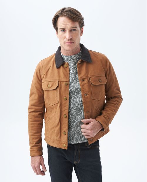 Chaqueta de Cuero para Hombre
