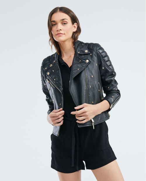 Chaqueta de Cuero de Mujer