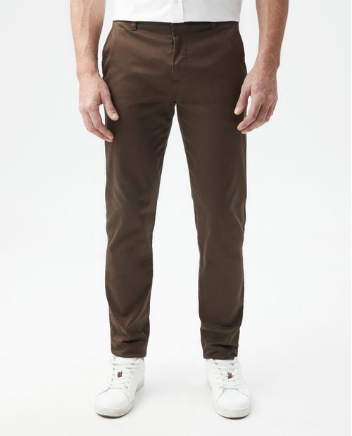Pantalón Chino Tiro Medio para Hombre