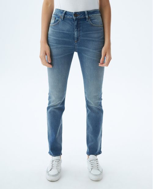 Jean de Mujer High Rise, Cosmo, Boot Cut - Azul Medio Heritage
