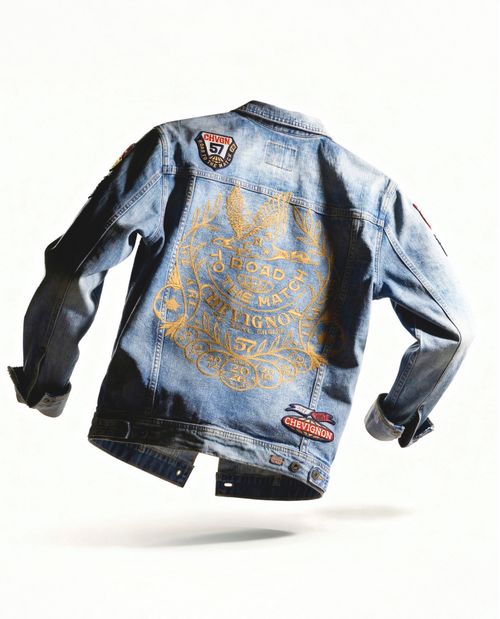 Chaqueta Trucker de Denim Mundialista