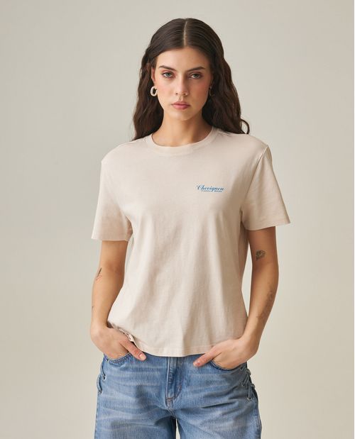 Camiseta Estampada para Mujer