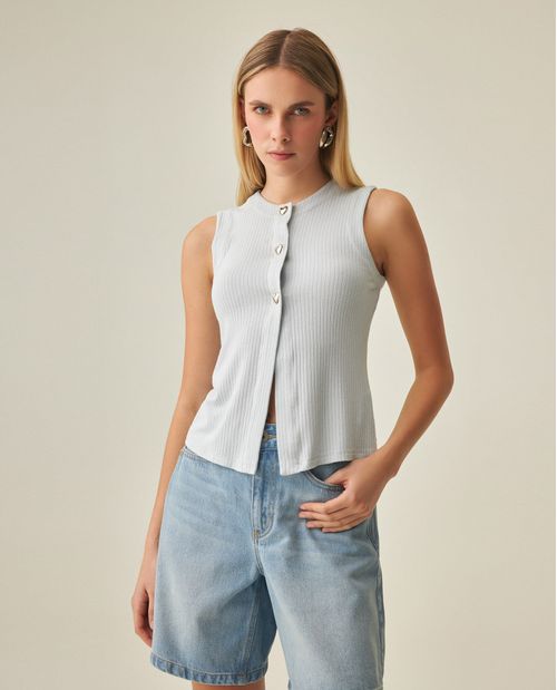 Top con Textura para Mujer